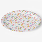 Mermaid Birthday Party Papieren Bordje (Gekanteld)