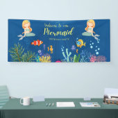 Mermaid Birthday Party Spandoek (Beurs)