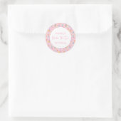 Mermaid Birthday Ronde Sticker (Tas)