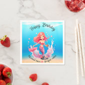 Mermaid Birthday Servet (Insitu)