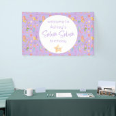 Mermaid Birthday Spandoek (Beurs)