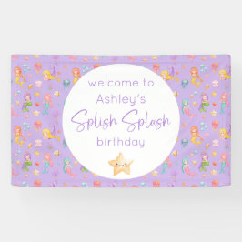 Mermaid Birthday Spandoek