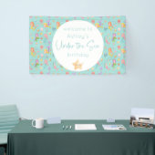 Mermaid Birthday Spandoek (Beurs)