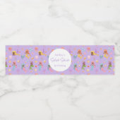 Mermaid Birthday Waterfles Etiket (Enkel label)