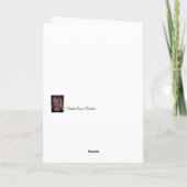 Mermaid Blank Wenskaart Kaart (Achterkant)