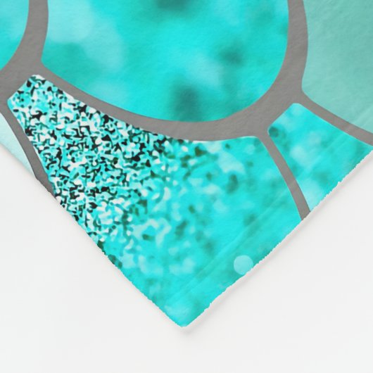 Mermaid Blanket, fleece Blanket (Hoek)