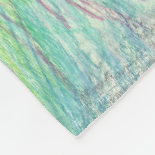 Mermaid Blanket med douanenaam Fleece Deken (Hoek)