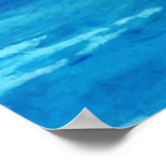 Mermaid  Blue 2 Poster (Hoek)