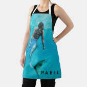 Mermaid Blue Ocean Zee Schort (Insitu)