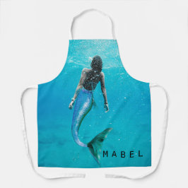 Mermaid Blue Ocean Zee Schort