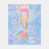 Mermaid Body | Douanenaam voor onderwatervis Fanta Fleece Deken (Voorkant)