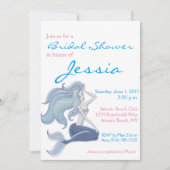Mermaid Bridal Shower Kaart (Voorkant)