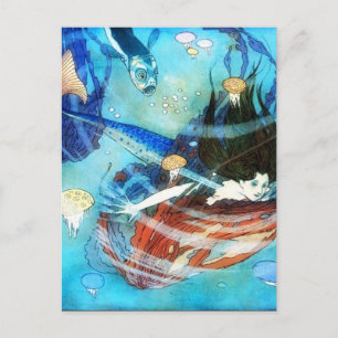 Mermaid briefkaart