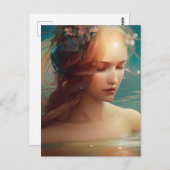 Mermaid Briefkaart (Voorkant / Achterkant)