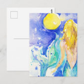 Mermaid Briefkaart (Voorkant / Achterkant)