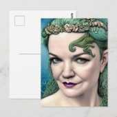 Mermaid Briefkaart (Voorkant / Achterkant)