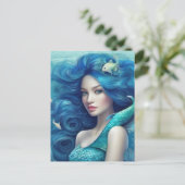 Mermaid Briefkaart (Staand voorkant)