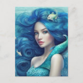 Mermaid Briefkaart (Voorkant)