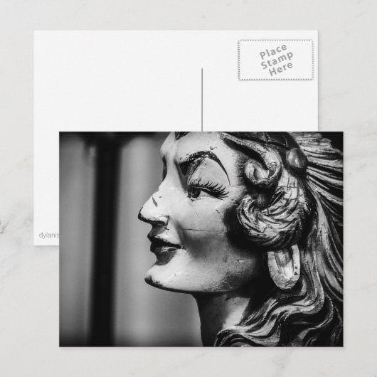 Mermaid Briefkaart (Voorkant / Achterkant)