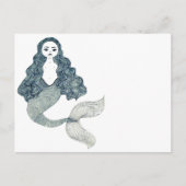 Mermaid Briefkaart (Voorkant)