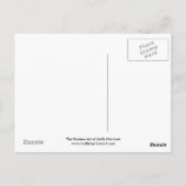 Mermaid Briefkaart Rainbow Tail beroemd gemaakt do (Achterkant)