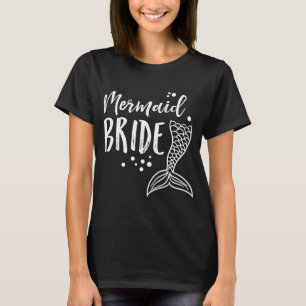 Mermaid Bruid Vrijgezellenfeest Vrouwen MP T-shirt
