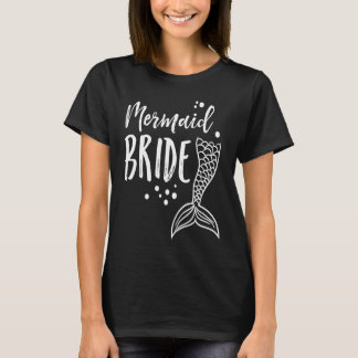 Mermaid Bruid Vrijgezellenfeest Vrouwen MP T-shirt