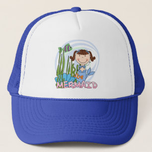 Mermaid - Brunette Tshirts en Gifts Trucker Pet