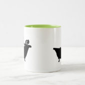 Mermaid Bubble Bath Tweekleurige Koffiemok (Center)