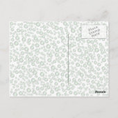 Mermaid Bubbles Briefkaart (Achterkant)