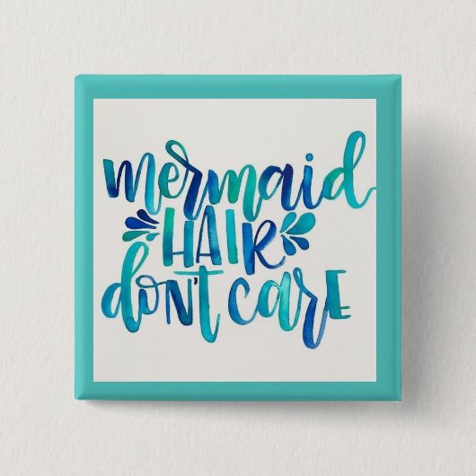 Mermaid Button (Voorkant)