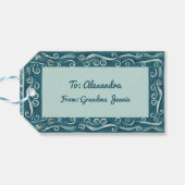 Mermaid Cadeaulabel (Achterkant Horizontaal)