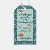 Mermaid Cadeaulabel (Achterkant)