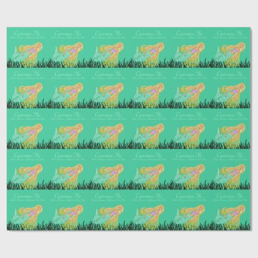 Mermaid Cadeaupapier (Vlak)