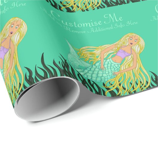 Mermaid Cadeaupapier (Rol Hoek)