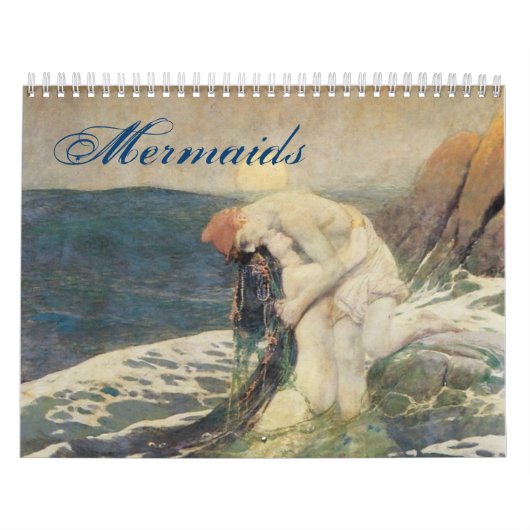 Mermaid Calendar Kalender (Hoes)