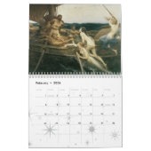 Mermaid Calendar Kalender (Feb 2026)