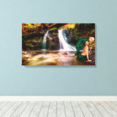 Mermaid Canvas Afdruk (Insitu (Houten vloer))