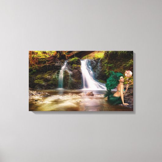 Mermaid Canvas Afdruk (Voorkant)