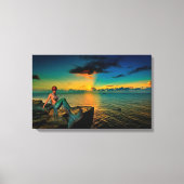 Mermaid Canvas Afdruk (Voorkant)