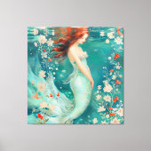 Mermaid Canvas Afdruk (Voorkant)