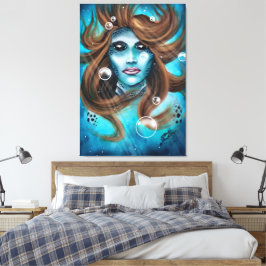 Mermaid Canvas Afdruk