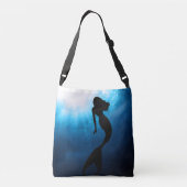 Mermaid Canvas tas (Achterkant)