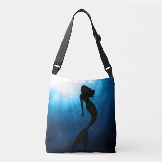 Mermaid Canvas tas (Voorkant)