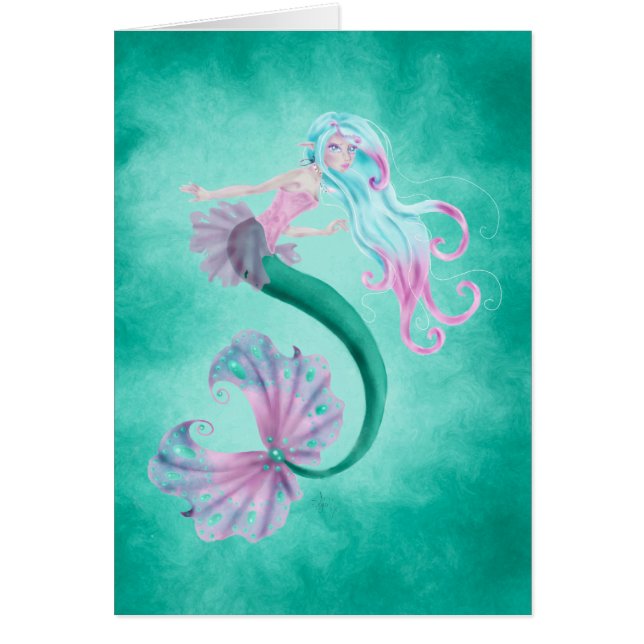 Mermaid Card (Voorkant)