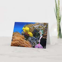 Mermaid card bedankkaart