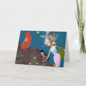 Mermaid card bedankkaart (Voorkant)