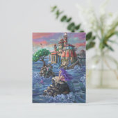 Mermaid Castle Briefkaart (Staand voorkant)