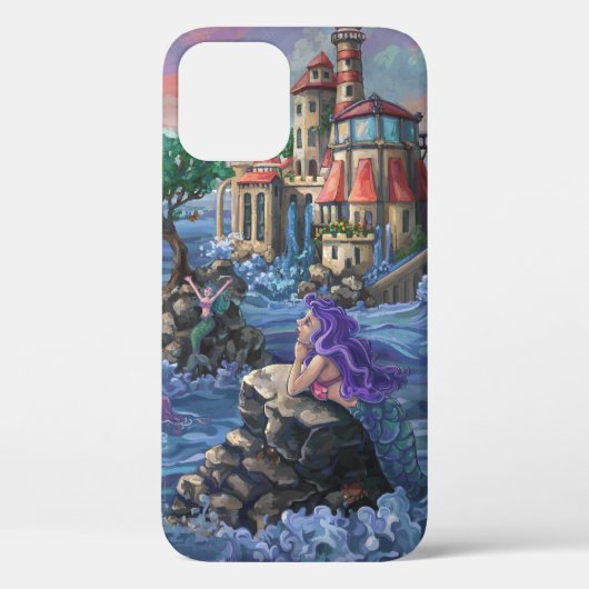 Mermaid Castle Case-Mate iPhone Hoes (Achterkant)