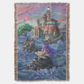 Mermaid Castle Deken (Voorkant Verticaal)